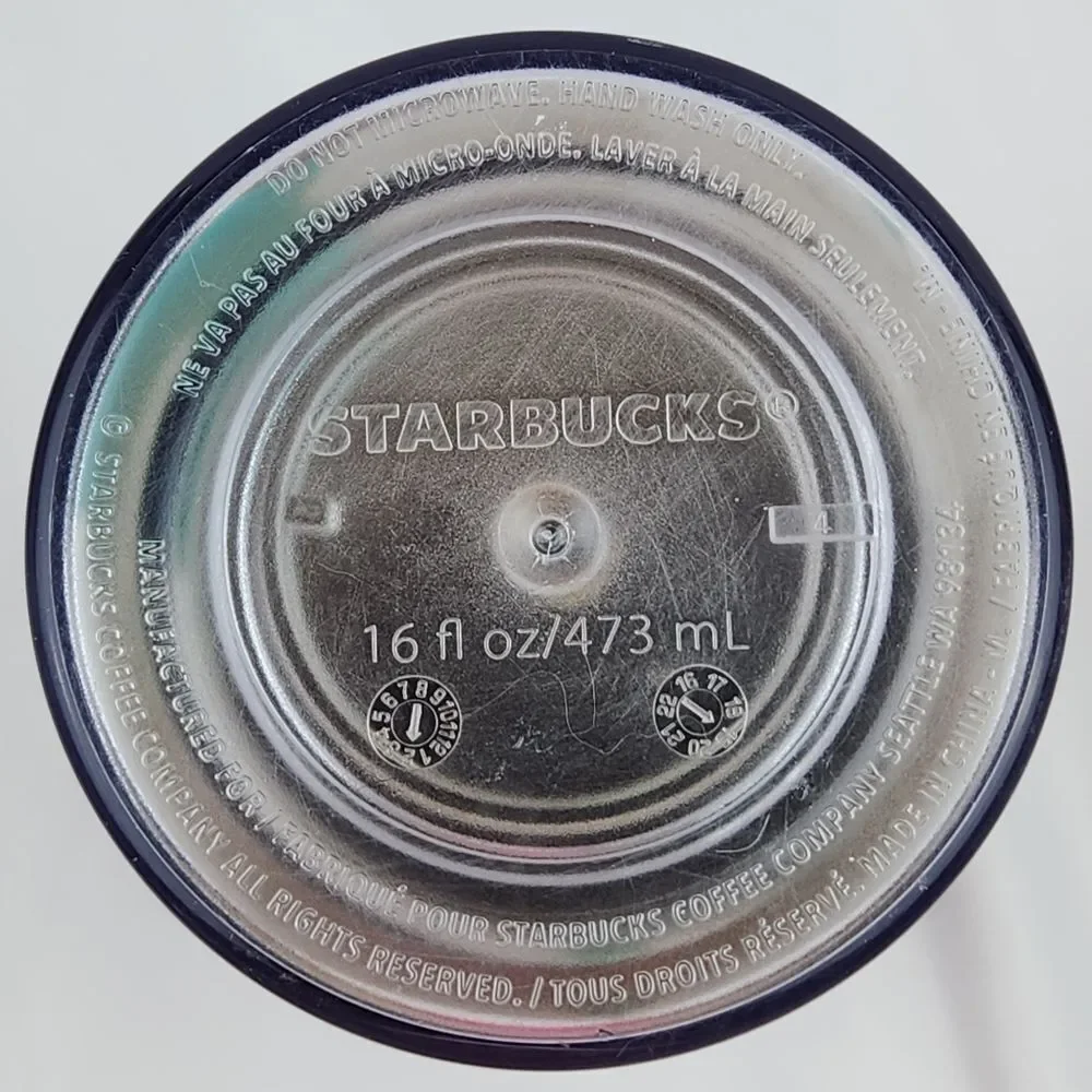 ☕️Starbucks 2019 Desert Cactus Flower Acrylic 16oz Travel Tumbler